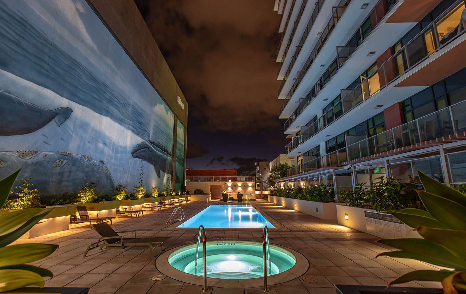 San Diego Luxury Apartment Gallery Ariel Little Italy