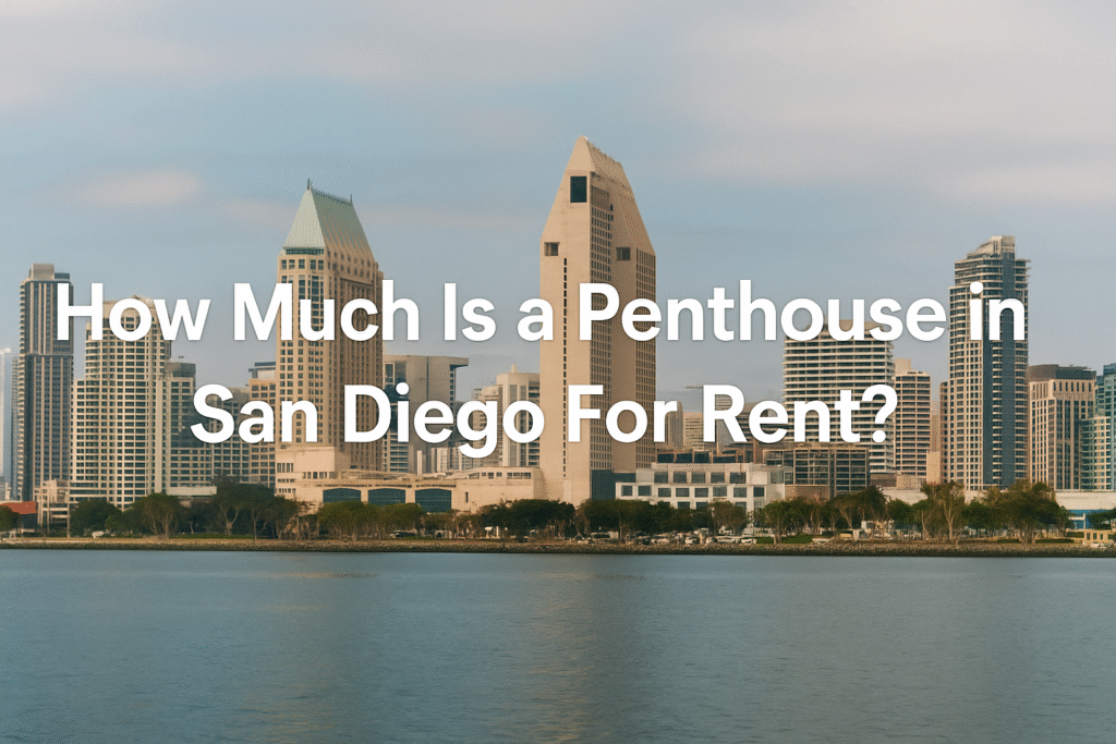 How Much Is a Penthouse in San Diego For Rent?