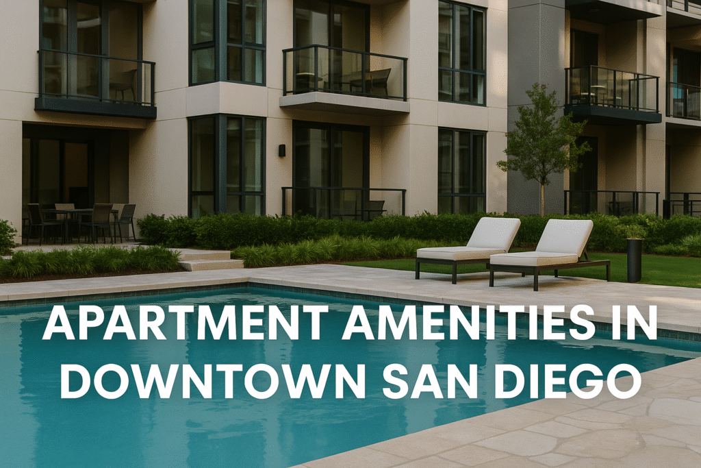 Apartment amenities in Downtown San Diego