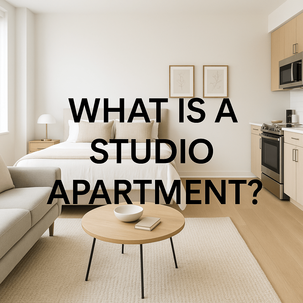 What is a studio apartment